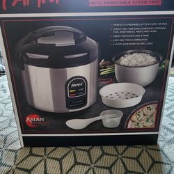 Rice Cooker 4-cup W Removal Steam Tray