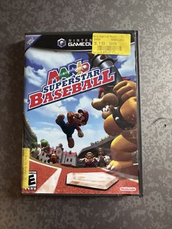 Super Mario Baseball Nintendo GameCube Video Game 