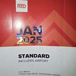 JANUARY PASS