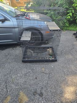 2 tier animal cage