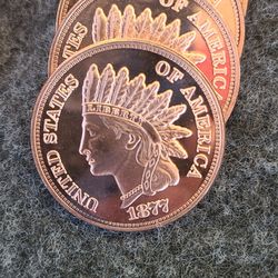 (20) 1oz AVDP Copper One Cent Indian Head(20) 1oz AVDP Copper One Cent Indian Head