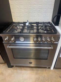 Bertazzoni Stainless Steel Gas Range 36”