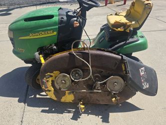 john deer mower works