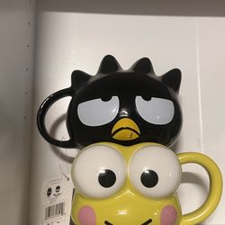 Badtz Maru & Keroppi mugs
