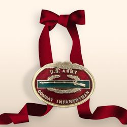 Us Army Combat Infantry Percussion Rifle Crest