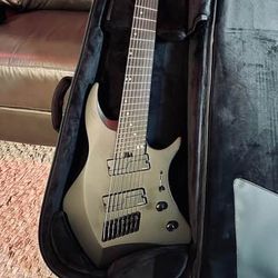Abasi Guitars LEGION EMĪ 8 2024 Stealth Black