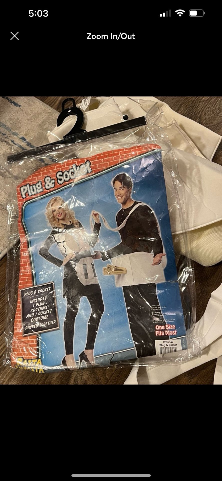 Plug and Outlet Costume