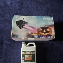 Fog Machine Plus Fog Liquid