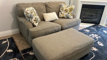 Ashley Furniture Sofa, Loveseat, Oversized Chair & Ottoman - $325 OBO