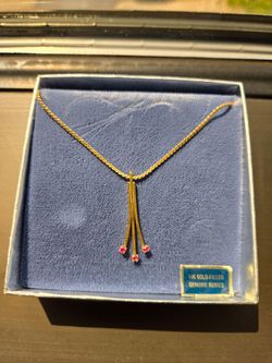 Vintage 1978 Avon “The Collection” Ruby Necklace – Complete Original Set