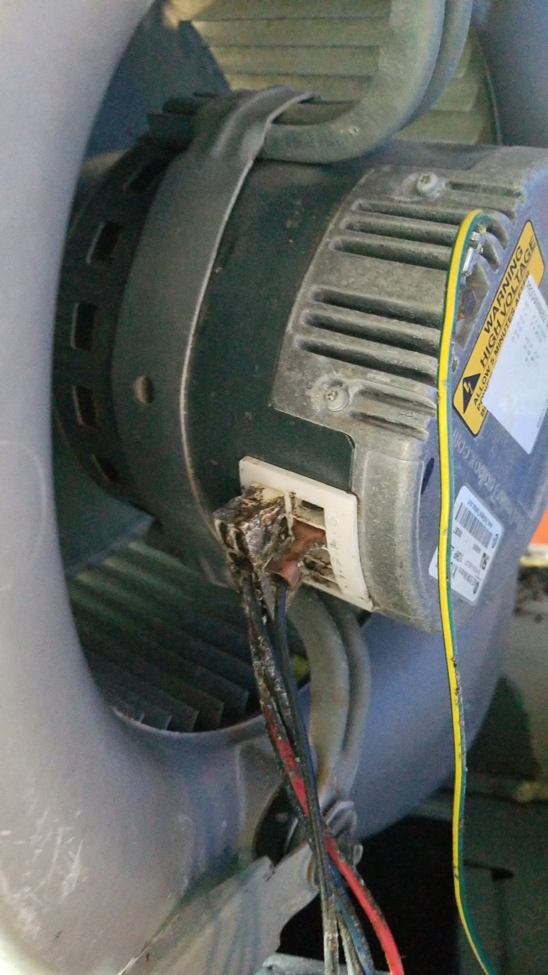 Trane air handler blower motor X13 motor 1/3 horse power multiple speed