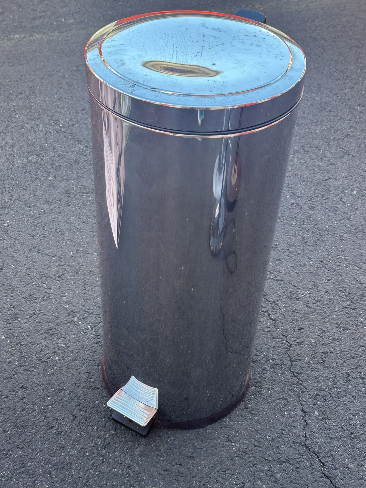 Ikea Trash Can Inox