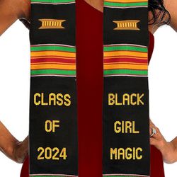 Black Girl Magic Graduation stole 2024