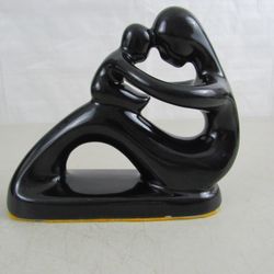 Ceramic Mother & Child Statue "Joy Of My Heart" 7  1/4" Length 