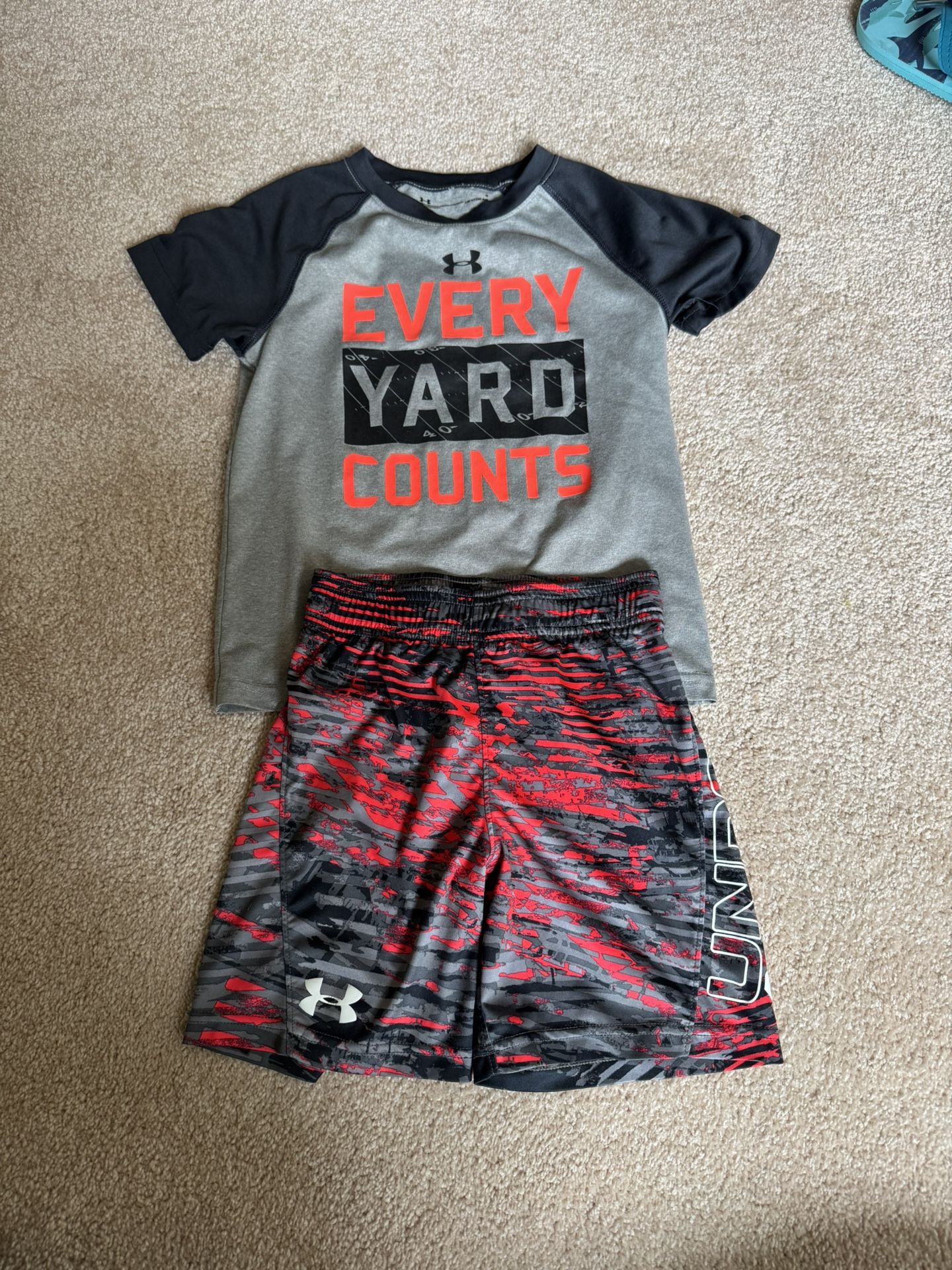 Sport Shorts And Shirt Boys Size 5-6