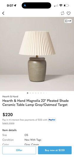 22in Pleased Shade Table Lamp