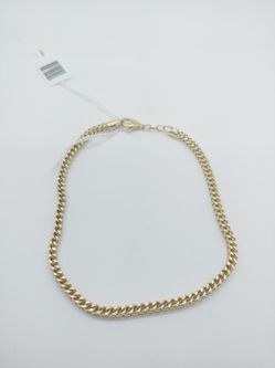 10k Box Link Yellow Gold Bracelet 3.6 DWT