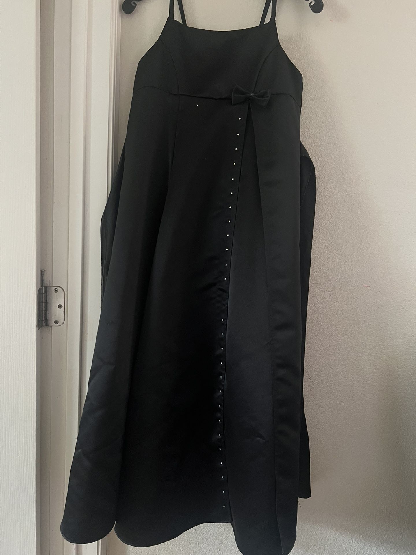 Girls Dress Black Elegant