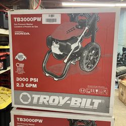 Troy Bilt 3000psi 2.3 Gpm Pressure Washer