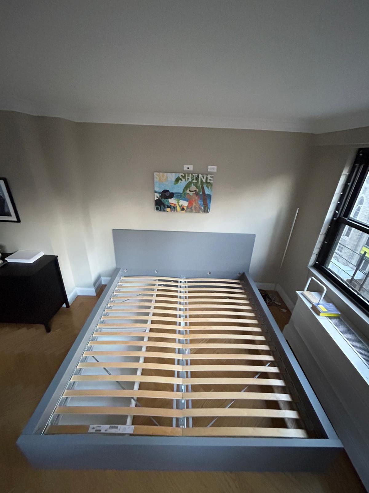 Ikea MALM Bed + Mattress (sold separately)