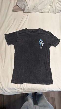 Ghostface Graphic Acid Wash T-Shirt