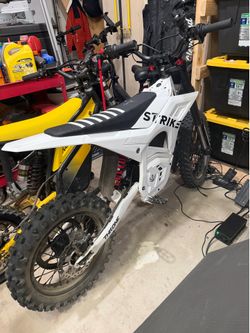Strike Shadow 60V Electric Dirt Bike – Only 202 Miles
