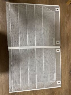 Wall mounted file holders