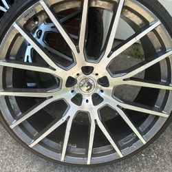 24' Forgiato With Tires $ 2,500 
