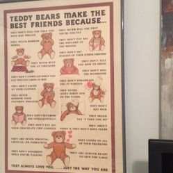 Teddy Bears Make The Best Friends