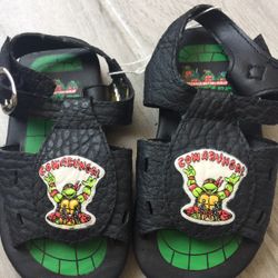 ”.NINJA” TURTLES “ Sandals-COWABUNGA