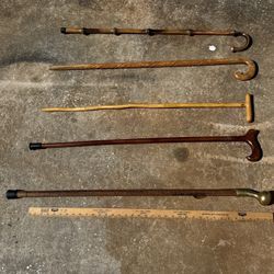 Vintage walking cains