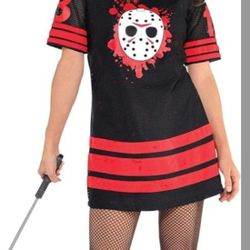 Friday the 13th™ Jason Voorhees Jersey Dress – Horror Movie Costume – Size S/M