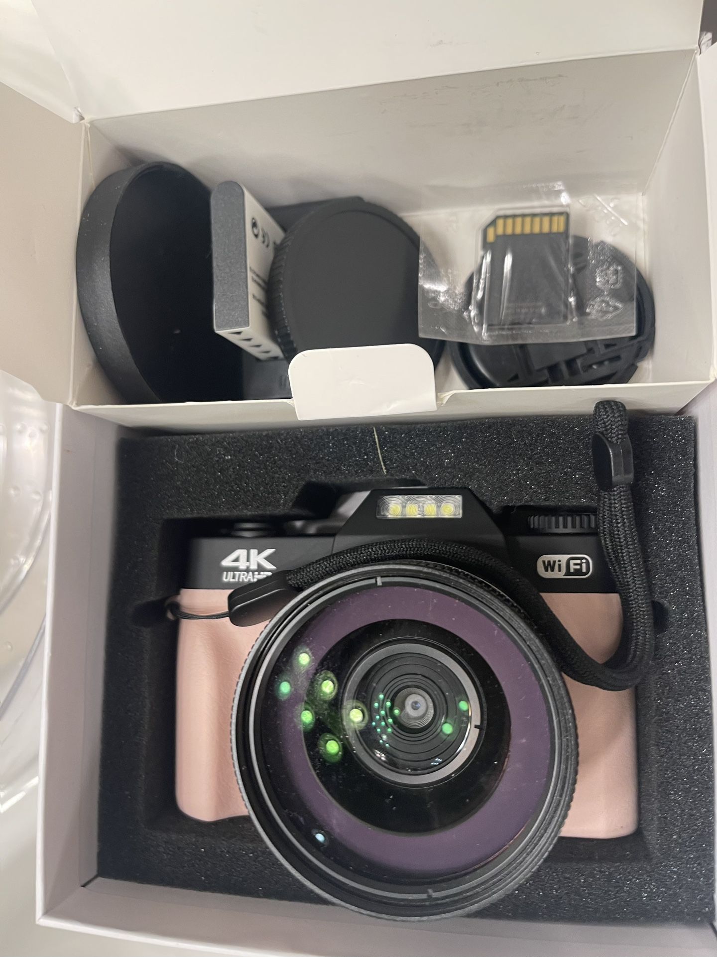 Pink Digital Camera 