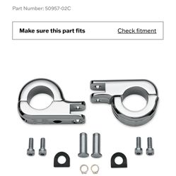 Harley Davidson Footpeg Mounting Kit