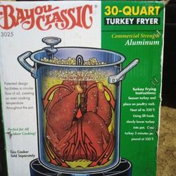 30 Quart Turkey Fryer
