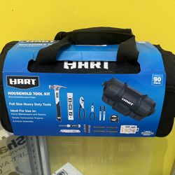 Hart 90 Piece Household Tool Kit (BRAND NEW)