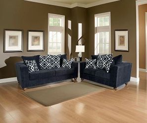 New sofa + loveseat set