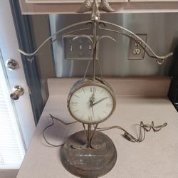 Antique Vintage Eagle Clock