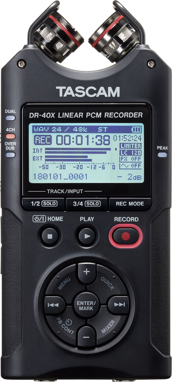 4-Channel Portable Handheld Field Recorder With USB Interface