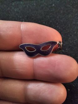 Sterling Silver Masquerade Mask 