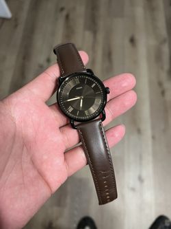Fossil Leather Band Brown