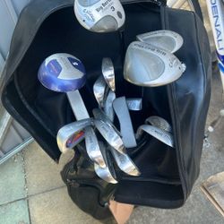 Golf Club Set And Bag