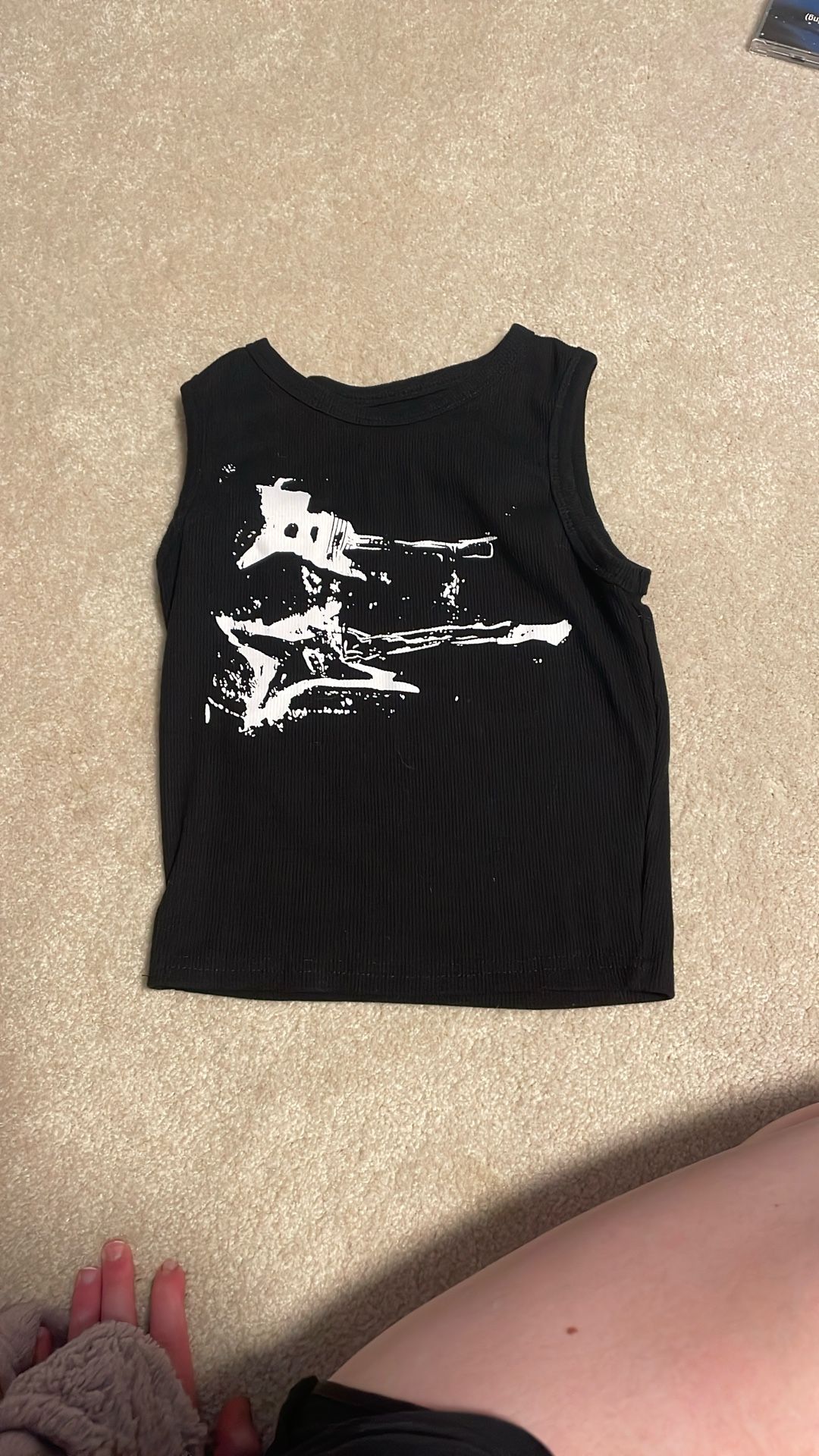 Y2K Guitar tank, Never Worn.
