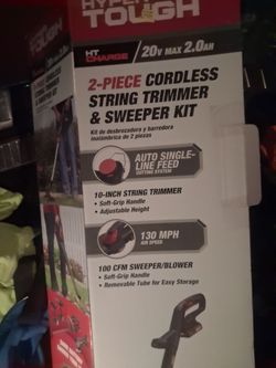 HYPER TOUGH CORDLESS WEEDEATER/BLOWER