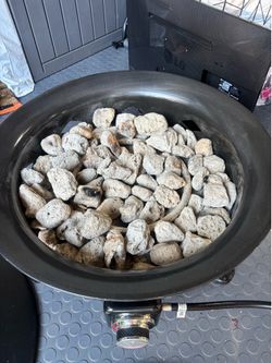 Outdoor Fire Pit - Smokeless with Free Propane Tank
