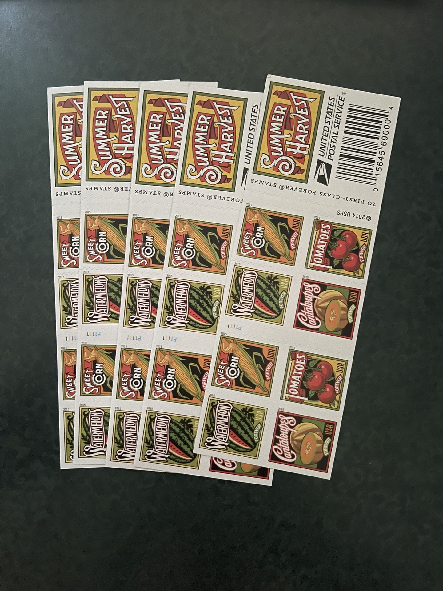 Summer Harvest Forever Stamps 100 Count