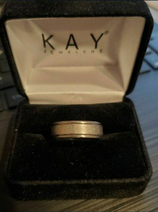 Wedding Band  Ring Titanium  Kay Jewelers 