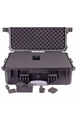 20" Weatherproof Hard Case For DSLR Camera & Lenses w/ Pelican Pluck Foam