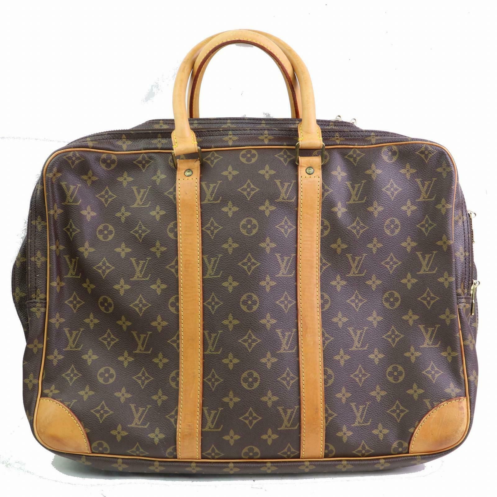 Authentic Louis Vuitton Business Bag Sirius 45 M41408 Browns Monogram 11322