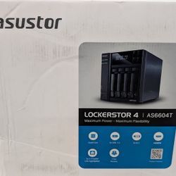 Asustor Lockerstor 4 AS6604T - Brand New Sealed - Plex / Home Lab Nas